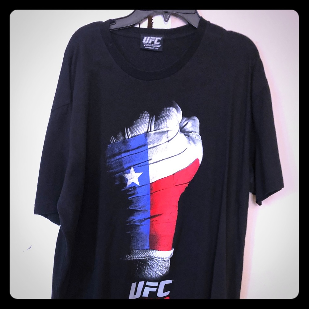 UFC T SHIRT TEXAS FLAG